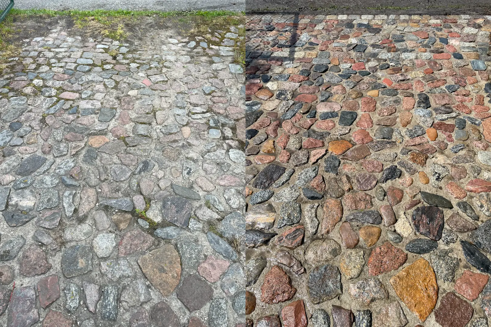 Mycie kostki brukowej — realizacja PALCZYŃSKI